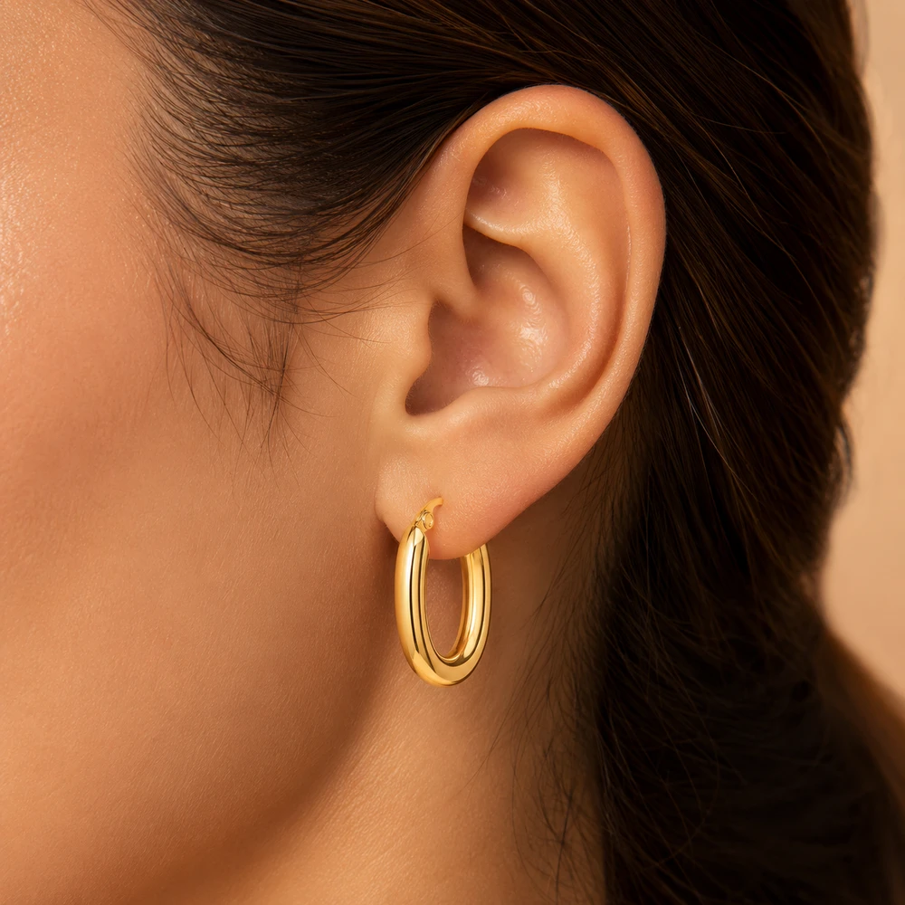 Chic Chunky Hoops