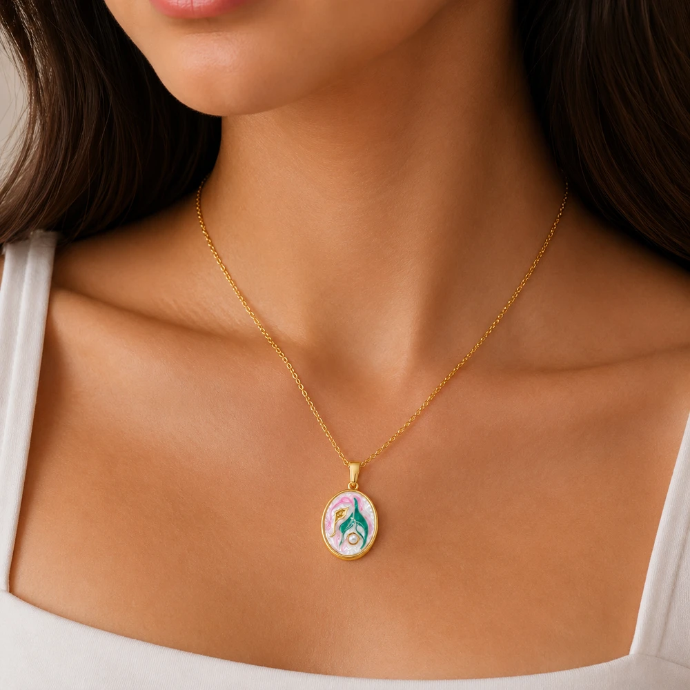 dolphin Shell Necklace