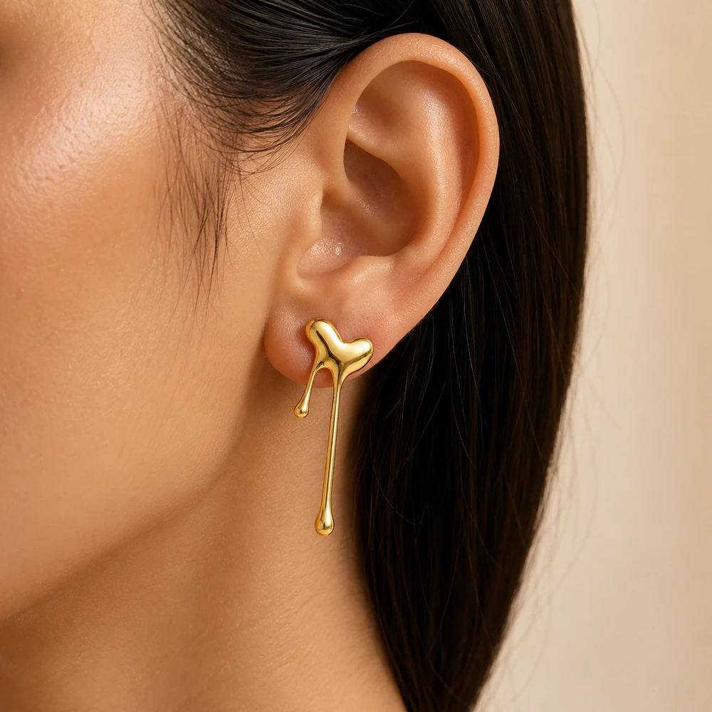 Heart Melting Earring