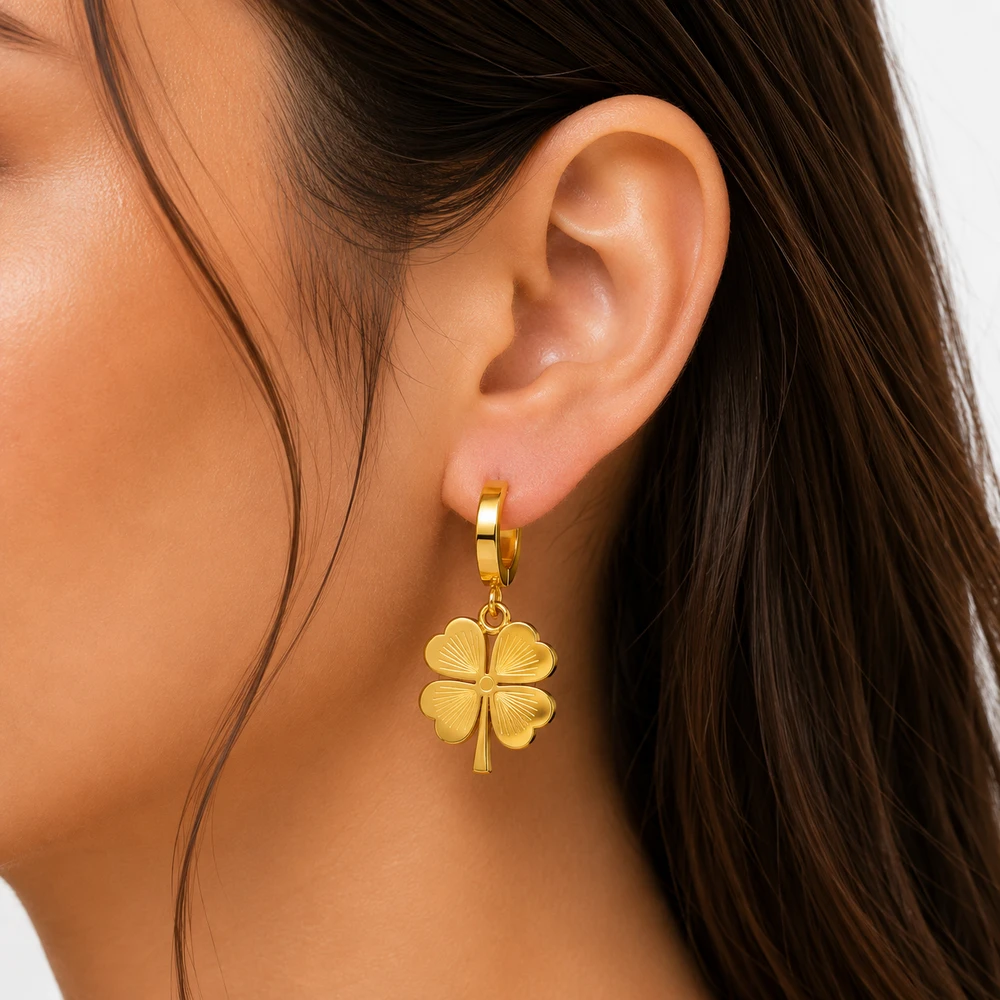 Leaf Clover Earring