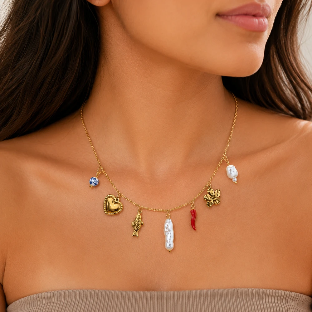 Mirchi No Nazar Necklace