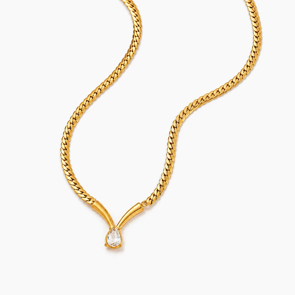 Celeste Drop Necklace