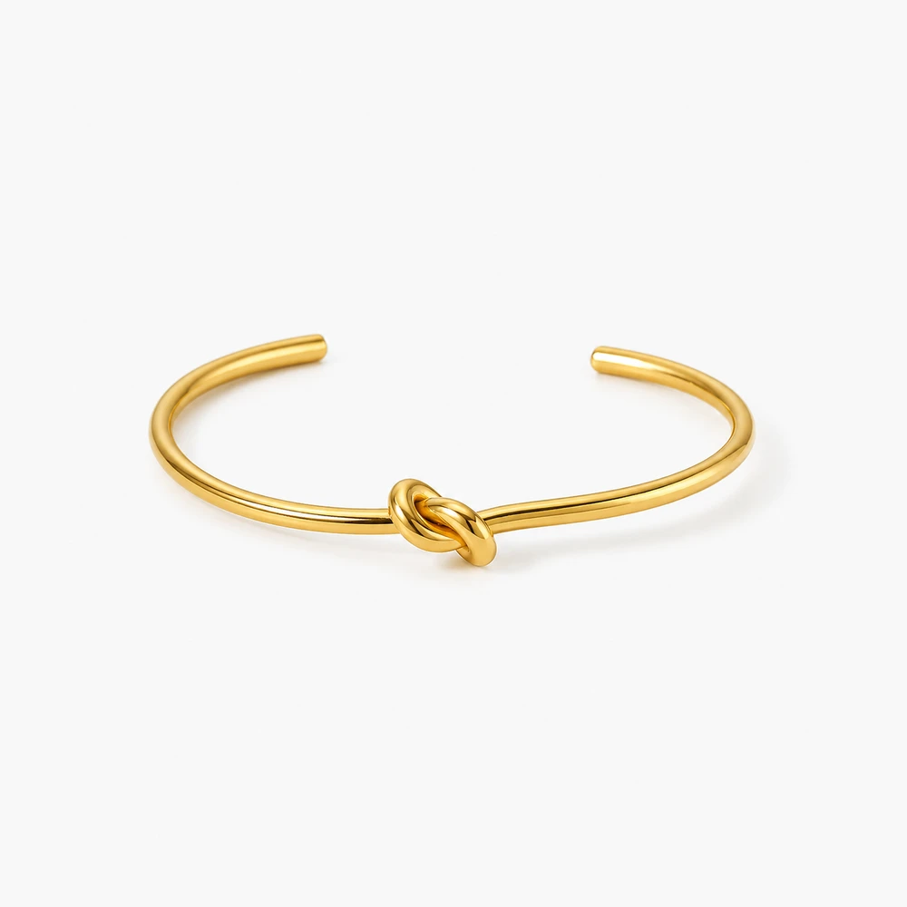 Knotted Cuff Bracelet