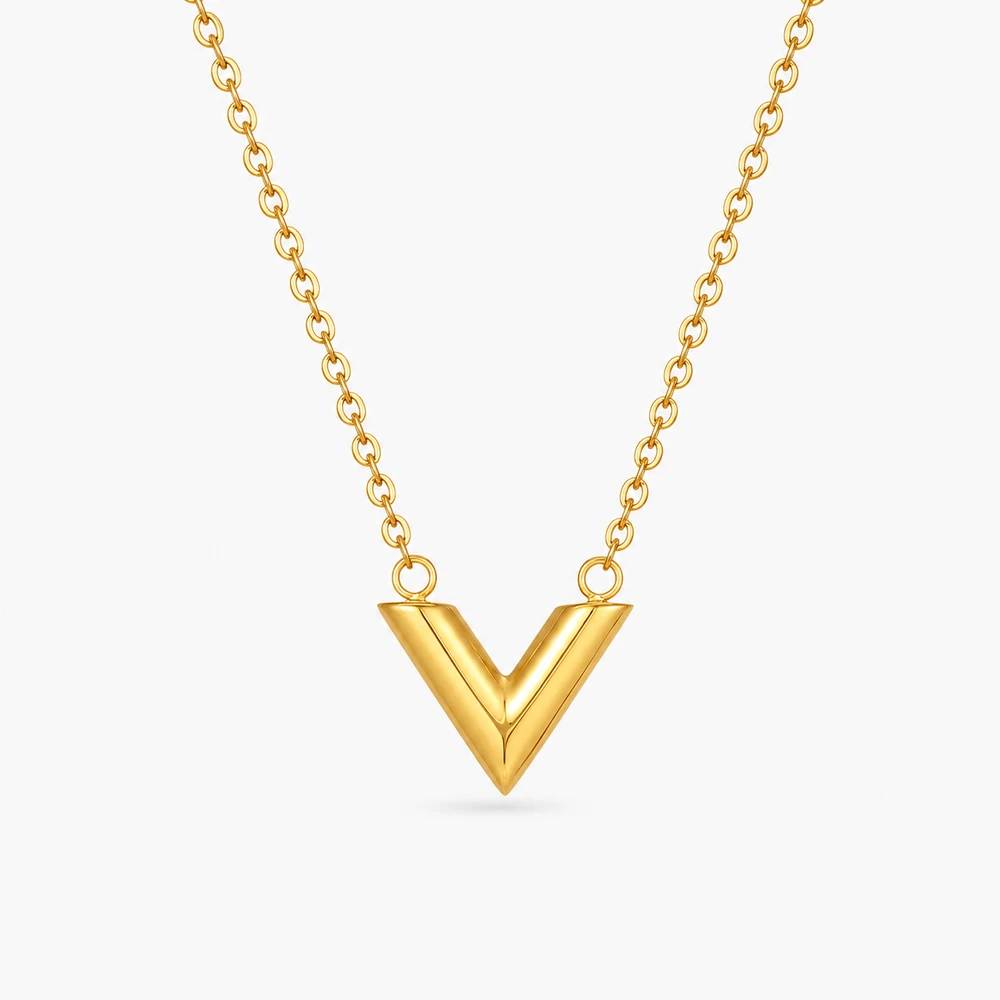 V Initial Pendant