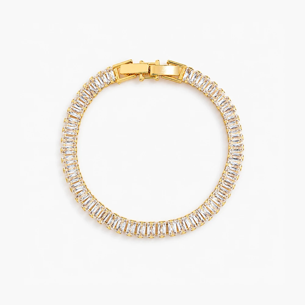 Luxury Unisex Tennis Bracelet with Zircon