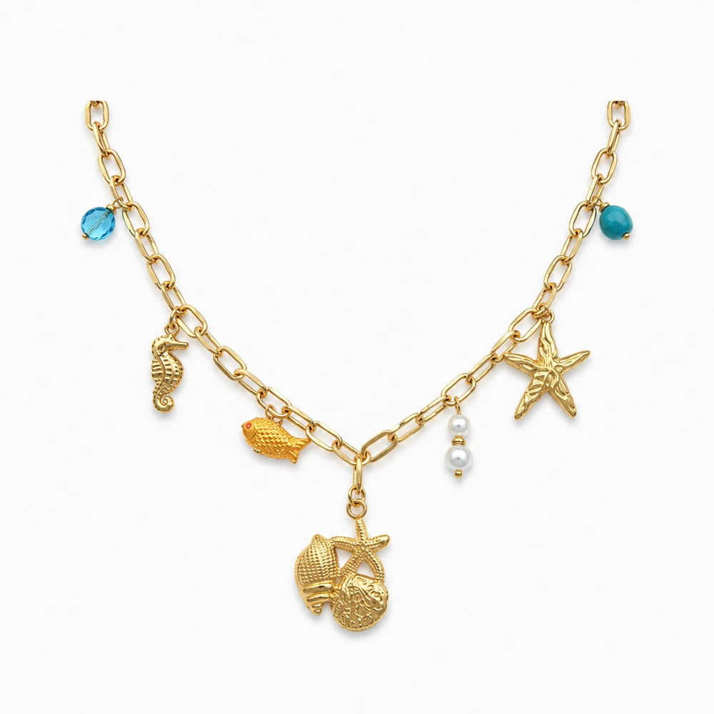 Coral Kiss Necklace