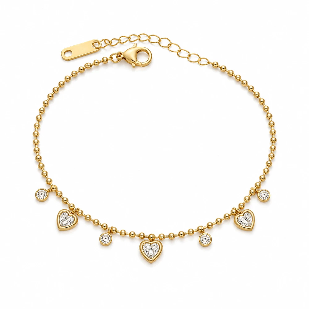 Mini Heart dainty bracelet