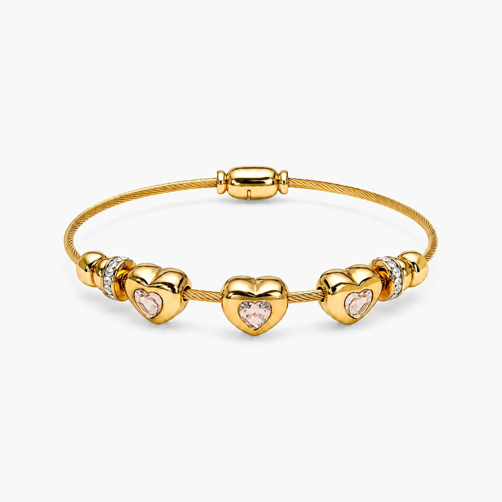 Three Wishes Crystal Bracelet