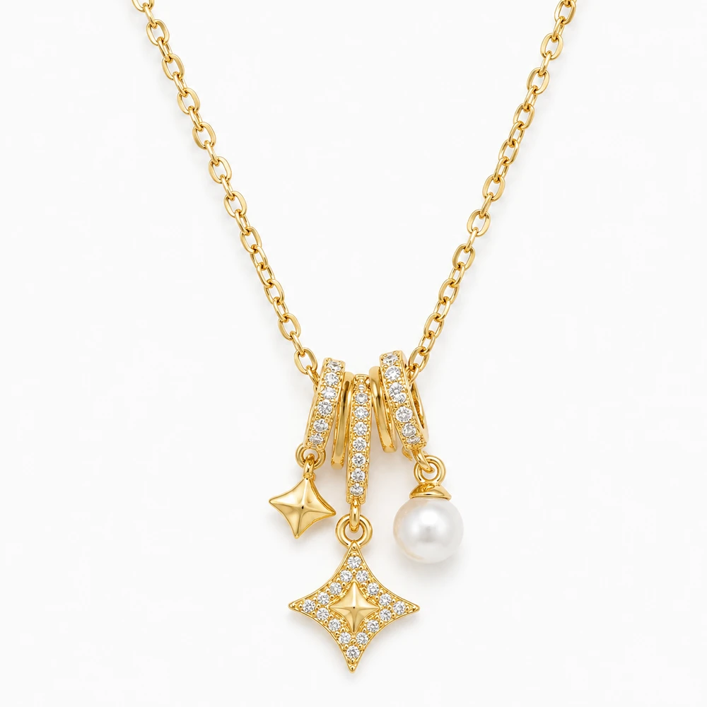 Moonlit Orbit Necklace
