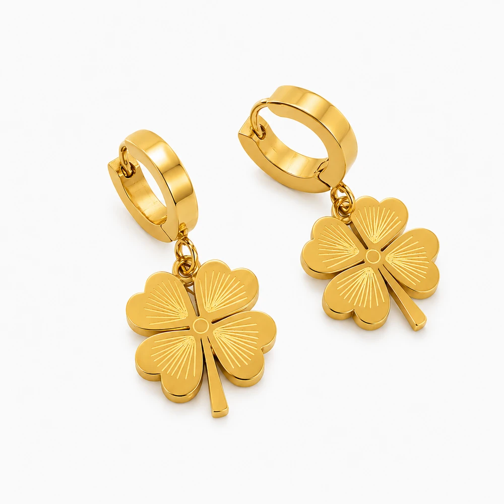 Leaf Clover Earring