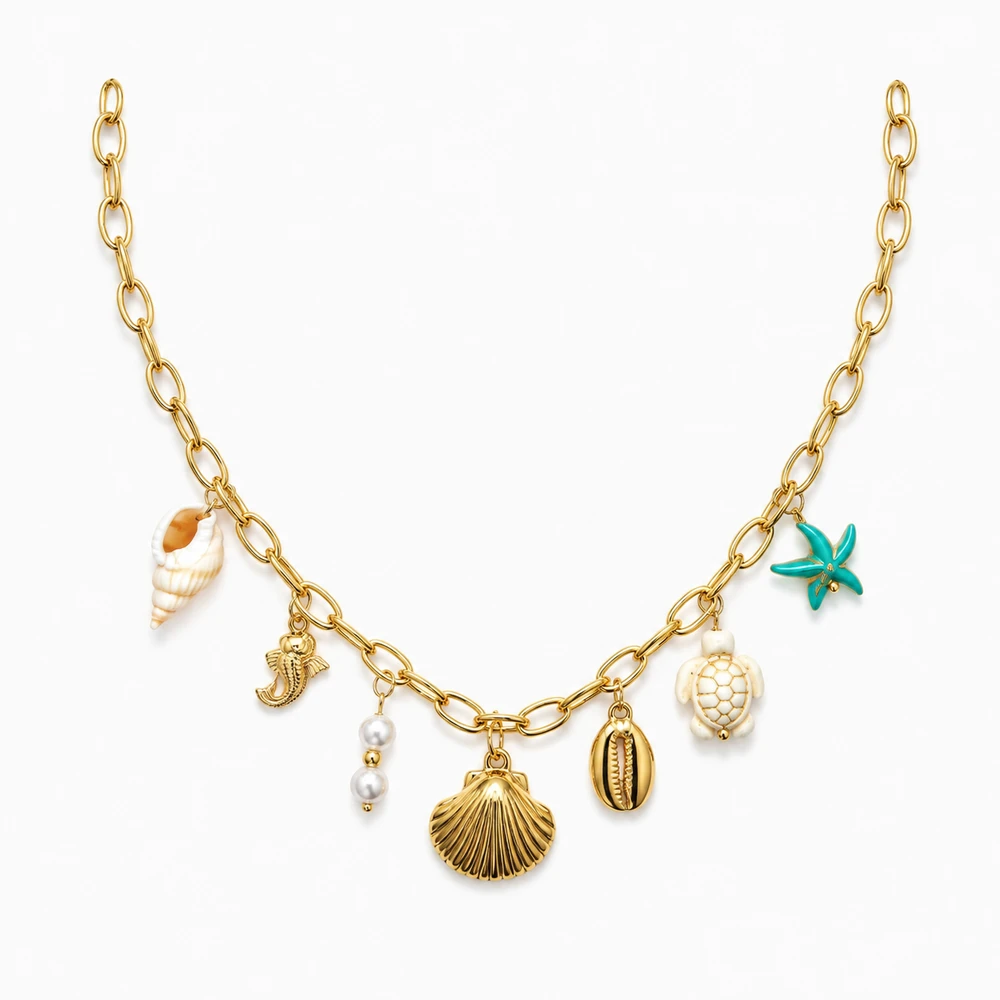 Soleil & Sea Necklace