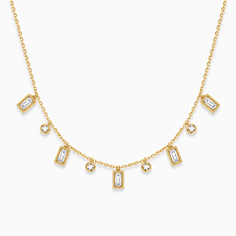 Hannah Diamond Chained Necklace